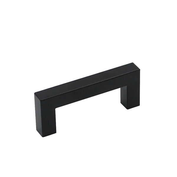 10 Pack 3 Inch(Center to Center) Matte Black Cabinet Pulls Stainless Steel Drawer Pulls