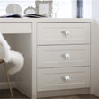 Ginkgo Leaf Drawer Knobs Modern Cabinet Pull Handle for Wardrobe Cupboard Drawer Bookcase Furniture (Large，Silver)