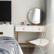 Ginkgo Leaf Drawer Knobs Modern Cabinet Pull Handle for Wardrobe Cupboard Drawer Bookcase Furniture (Large，Silver)