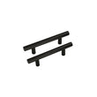 20 Pack 3.25 INCH(C-C) MATTE BLACK CABINET PULLS (3.25", CUSTOMIZED SIZE)