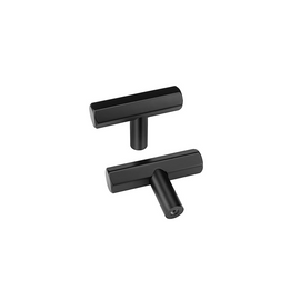 2 Inch Aluminum Alloy Solid Cabinet Knobs，Matte Black Drawer Pulls Drawer Knobs，Cabinet Knobs and Pulls
