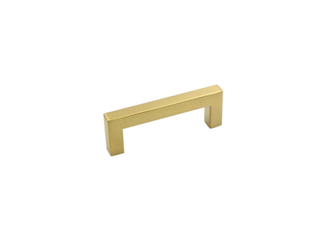 100 Pack 3.25 Inch(C-C) Brushed Brass Cabinet Pulls (3.25