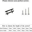 500 Pack 3.25 INCH(C-C) MATTE BLACK CABINET PULLS (3.25", CUSTOMIZED SIZE)