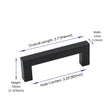 30 Pack 3.25 Inch(C-C) Matte Black Cabinet Pulls (3.25", Customized Size)