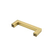 10 Pack 3.25 Inch(C-C) Brushed Brass Cabinet Pulls (3.25", Customized Size)