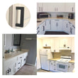 30 Pack 3.25 Inch(Center To Center) Matte Black Cabinet Pulls (3.25", Customized Size)