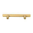 10 Pack 3.25 Inch(C-C) Brushed Brass Cabinet Handles (3.25"，Customized Size)