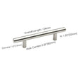50 Pack 3.25 Inch(C-C) Brushed Nickel Cabinet Handles (3.25"，Customized Size)