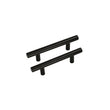3.25 INCH(Center To Center) MATTE BLACK CABINET PULLS (3.25", CUSTOMIZED SIZE)