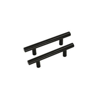 3.25 INCH(Center To Center) MATTE BLACK CABINET PULLS (3.25