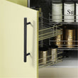 Aluminum Alloy Cabinet Handles, Hexagon Drawer Cabinet Pulls with Screws, Dresser Drawer Pulls for Bathroom, Wardrobe, Bedroom