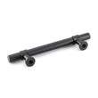 3.75in Black Drawer Pulls Kitchen Cabinet Handles - Matte Black T Bar Handle Pull - 3.75" (96mm) Hole Centers, 5.9" Overall Length
