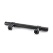 3.5 Inch Kitchen Cabinet Handles Drawer Pulls - Matte Black T Bar Handle Pull - 3.5" (90mm) Hole Centers, 5-9/10" Overall Length