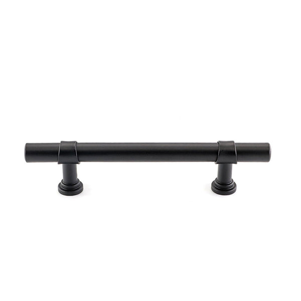 3.75in Black Drawer Pulls Kitchen Cabinet Handles - Matte Black T Bar Handle Pull - 3.75" (96mm) Hole Centers, 5.9" Overall Length