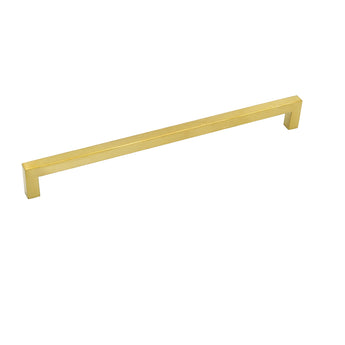 11-1/3in Brushed Brass Drawer Pulls,Brushed Gold Cabinet Pulls Gold Hardware for Cabinets(288mm, Hole Centers)