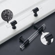 Black Cabinet Pulls Arcylic Drawer Pulls - New Acrylic Pulls - Hole Centers(Knob,2.5",3",3.5",3.75",4",5",6.25",7.5")