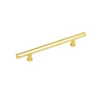 Knurled Texture Drawer Pulls Gold Cabinet Handles - Round Bar Series - Hole Centers (Knob,3.75",5",6.25",7.5",8.8",10")