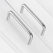 Modern Brushed Nickel Drawer Pulls Kitchen Cabinet Handles - Arch Cabinet Pulls Series - Hole Centers(3.75"/96mm , 5"/128mm, 6.25"/160mm)