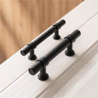 10 Pack Matte Black Drawer Handles Heavy Duty Stainless Steel for Kitchen Bathroom