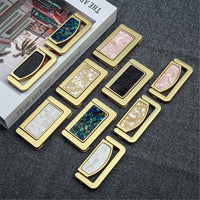 2.5"/ 64mm Hidden Recessed Type Handle for Closet Cupboard Dresser Drawer with Screws (Five Colors，Holes Centre 64mm/2.5inch)