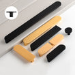 Brushed Brass Aluminum Alloy Cabinet Handles Gold Modern Pulls，Gold Modern Kitchen Cabinet Handles(2.5"/3.75"/5"/6.25"/7.5"/8.8"/11-1/3")