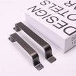 10 Pack 3.75 Inch(96mm) Hole Center Cabinet Handles，Zinc Alloy Kitchen Drawer Pulls for Kitchen Bathroom (Space Grey)