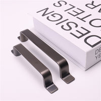 10 Pack 3.75 Inch(96mm) Hole Center Cabinet Handles，Zinc Alloy Kitchen Drawer Pulls for Kitchen Bathroom (Space Grey)