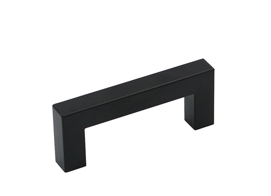 10 Pack 2.75 Inch Center to Center Matte Black Cabinet Handles Stainless Steel Drawer Pulls