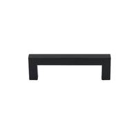 10 Pack 4.5 Inch(115mm) Hole Centers Modern Kitchen Cabinet Pulls Black Drawer Handles