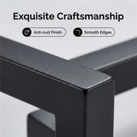 10 Pack 3-1/4 Inch Center To Center Matte Black Cabinet Pulls(Hole Center: 3-1/4"(82mm))