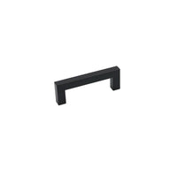 1 Pack 3-1/4 Inch Center to Center Modern Matte Black Cabinet Pulls(Hole Center: 3-1/4"(82mm))