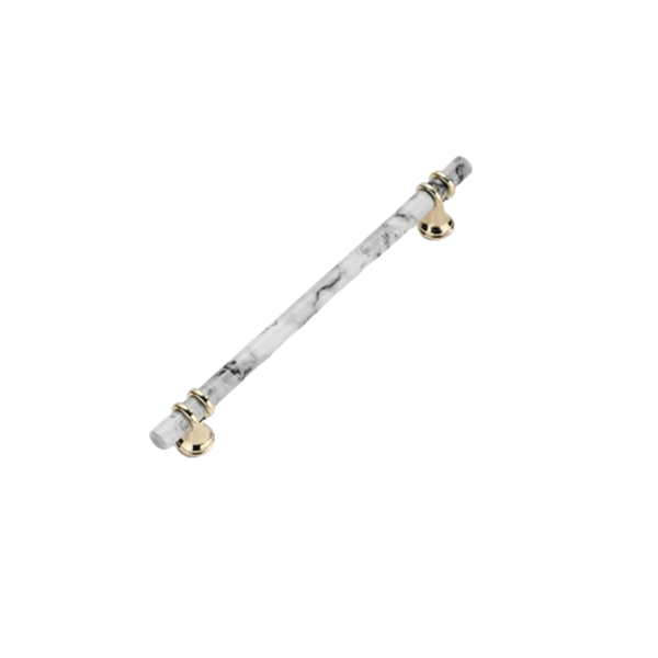 7.5 Inch(C-C) Marble Finish Solid Drawer Pulls，Knobs & Handles
