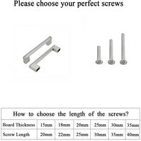 3.75 Inch (96mm) Brushed Nickel Kitchen Cabinet Handles，Modern Kitchen Handles for Cupboard Drawer Handles Dresser Pulls