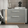 7.5 Inch(C-C) Marble Finish Solid Drawer Pulls，Knobs & Handles
