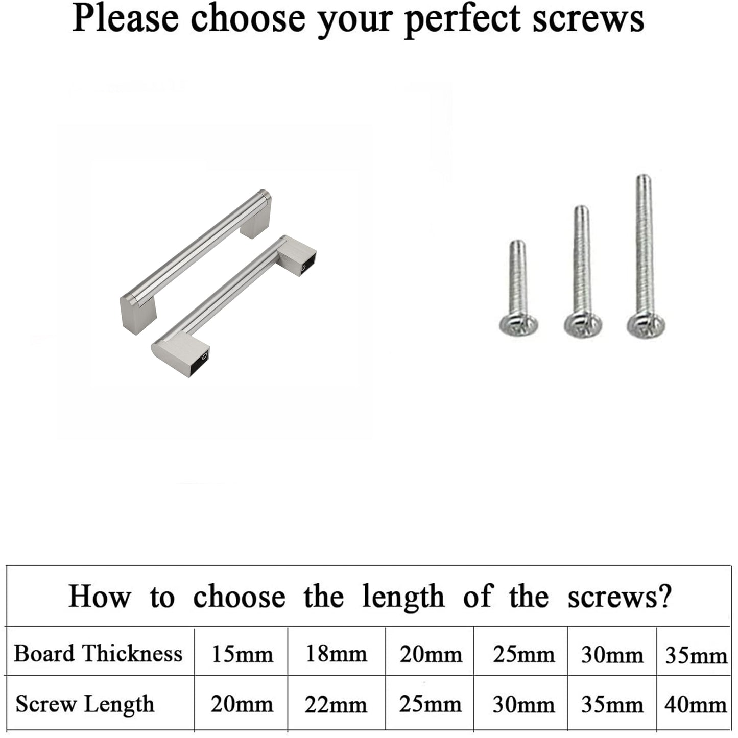 3.5 Inch(90mm) Hole Centers Kitchen Cabinet Handles，Brushed Nickel Cabinet Pulls Kitchen Cabinet Hardware for Modern Cabinets and Drawer