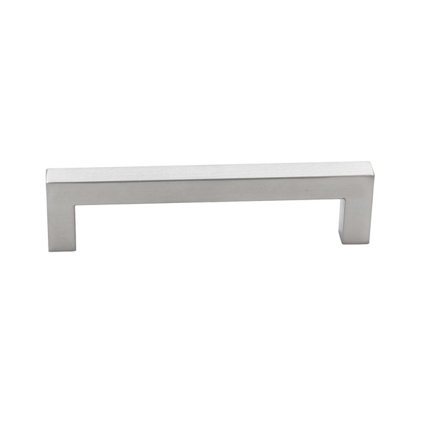 4.25 Inch(Center To Center) Brushed Nickel Square Cabinet Pulls (4.25"，Customized Size)