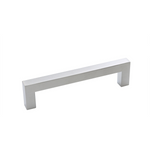4.25 Inch(Center To Center) Brushed Nickel Square Cabinet Pulls (4.25