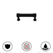 3.25 Inch Center to Center Matte Black Cabinet Pulls Kitchen Cabinet Handles