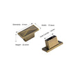 10 Pack 3.75 Inch(96mm) Hole Centers Antique Bronze Kitchen Cabinet Handles for Cupboard Bathroom