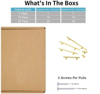 Knurled Texture Drawer Pulls Gold Cabinet Handles - Round Bar Series - Hole Centers (Knob,3.75",5",6.25",7.5",8.8",10")