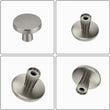 1-1/4 inch Brushed Nickel Kitchen Cabinet Knobs，Solid Dresser Knobs Drawer Knobs For Cupboard Drawer Pulls