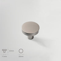 Macarone Color Round Kitchen Cabinet Knobs, 1.18 Inch Aluminum Alloy Dresser Handles Knobs for Home, Kitchen, Office Chest Cabinet Drawer