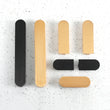 Brushed Brass Aluminum Alloy Cabinet Handles Gold Modern Pulls，Gold Modern Kitchen Cabinet Handles(2.5"/3.75"/5"/6.25"/7.5"/8.8"/11-1/3")