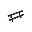 30 Pack 3.25 INCH(C-C) MATTE BLACK CABINET PULLS (3.25", CUSTOMIZED SIZE)