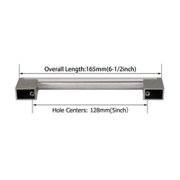 5 Inch(128mm) Hole Centers Brushed Nickel Kitchen Cabinet Handles for Cupboard Drawer Handles Dresser Pulls