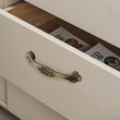 10 Pack 3.75 Inch(96mm) Hole Centers Antique Bronze Kitchen Cabinet Handles for Cupboard Bathroom