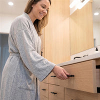 3.25 Inch Center to Center Matte Black Cabinet Pulls(Hole Center:3-1/4"(82mm))