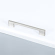 10 Pack 6.25 Inch(160mm) Brushed Satin Nickel Cabinet Handles，Zinc Alloy Cabinet Pulls Kitchen Hardware for Cupboard Drawer Pulls