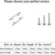 Curved Arch Cabinet Pulls，Zinc Handle Bar 5 Inch (128mm Hole Centers，Brushed Nickel)
