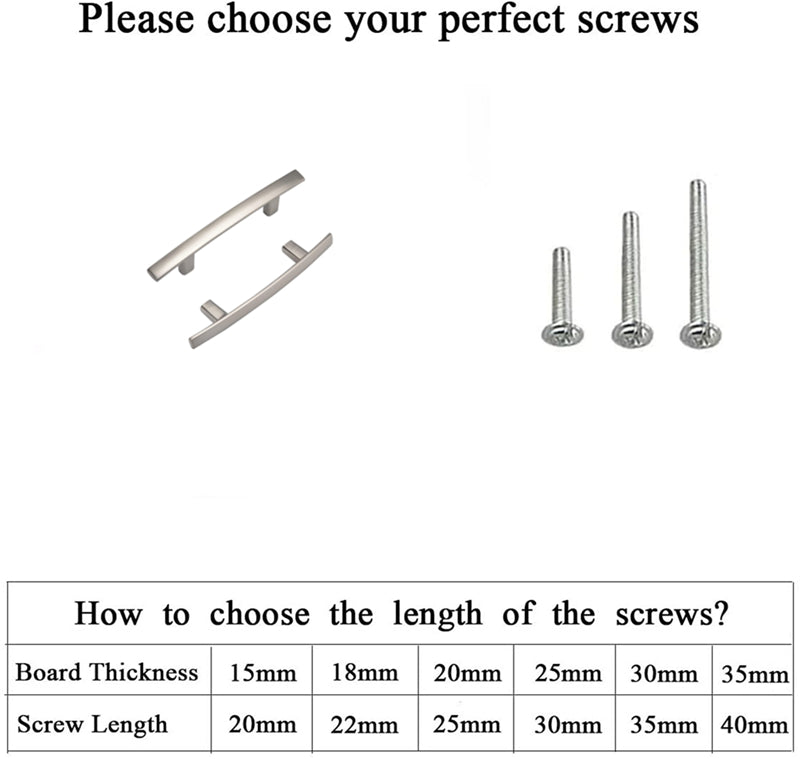 Curved Arch Cabinet Pulls，Zinc Handle Bar 5 Inch (128mm Hole Centers，Brushed Nickel)